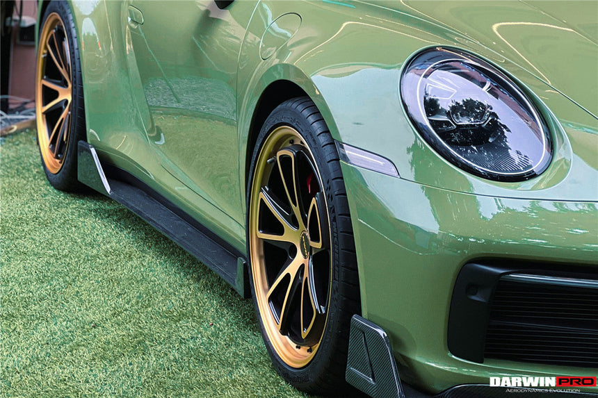2019-2023 Porsche 911 992 Carrera S/4/4S/Targa/Cabriolet BKSS Style Side Skirts