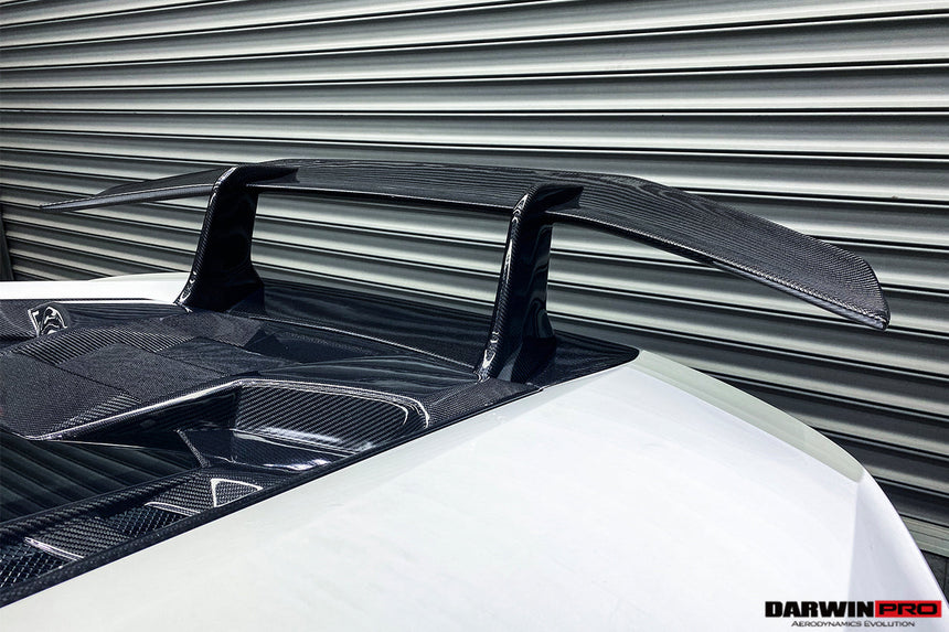 2015-2020 Lamborghini Huracan LP610/LP580 Performante Style Carbon Trunk Spoiler and Engine Hood
