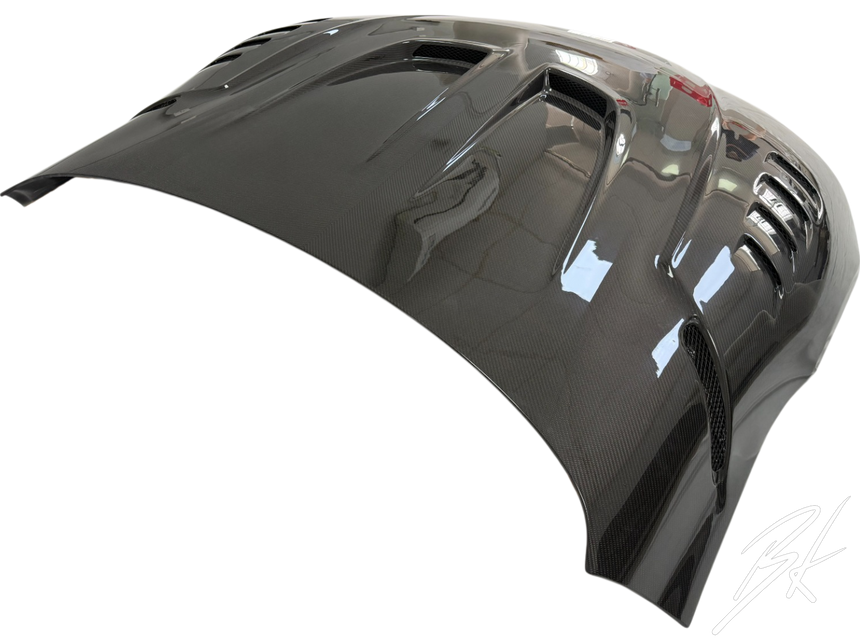 Toyota Supra Dry Carbon Fiber Hood (LB Style)