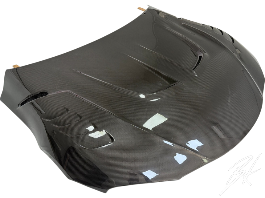 Toyota Supra Dry Carbon Fiber Hood (LB Style)