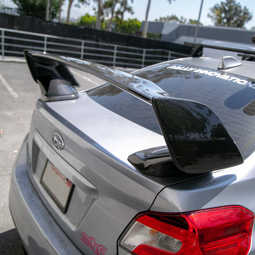 STI-style carbon fiber rear spoiler for 2015-2021 Subaru WRX/STi
