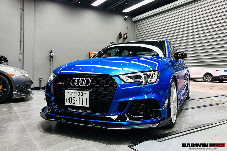 2019-2020 Audi RS3 BKSS Style Carbon Fiber Front Lip