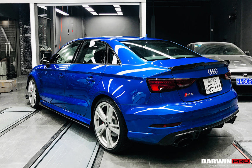 2019-2020 Audi RS3 BKSS Style Carbon Fiber Side Skirts