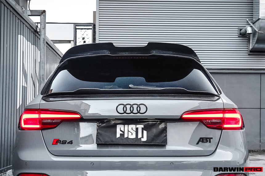 2017-2024 Audi RS4 B9 B9.5 & 2017-2019 S4 B9 BKSS Style Rear Decklid Spoiler