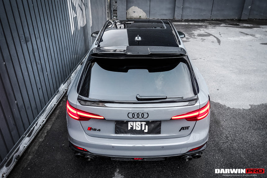 2017-2024 Audi RS4 B9 B9.5 & 2017-2019 S4 B9 BKSS Style Rear Decklid Spoiler