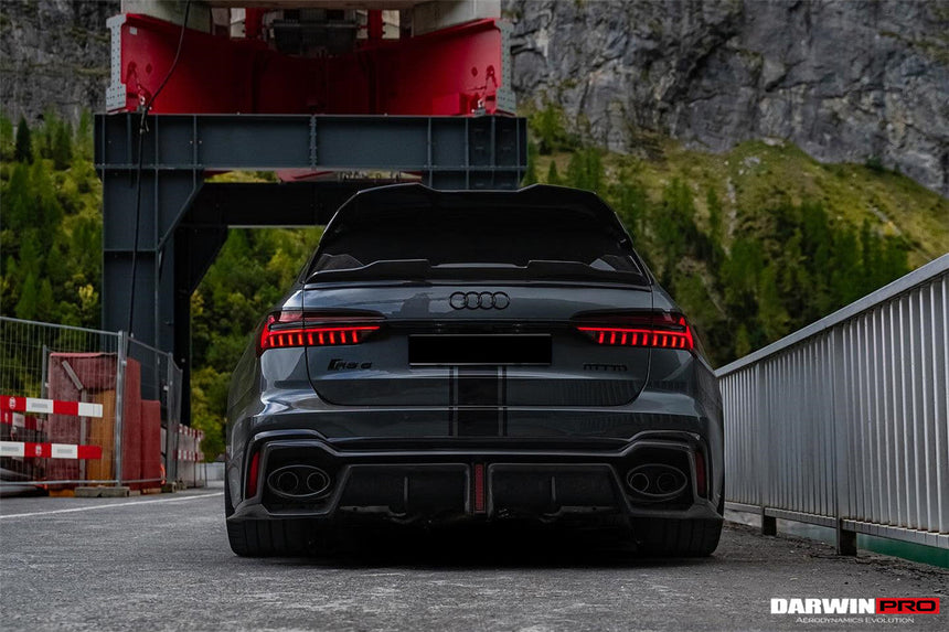 2019-2023 Audi RS6 Avant C8 IMP Performance Carbon Fiber Middle Spoiler