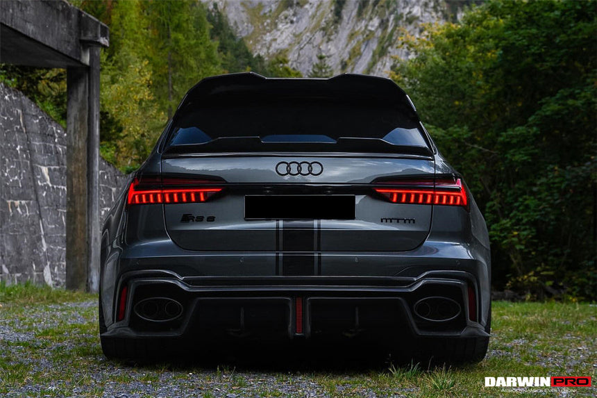 2019-2023 Audi RS6 Avant C8 IMP Performance Carbon Fiber Middle Spoiler