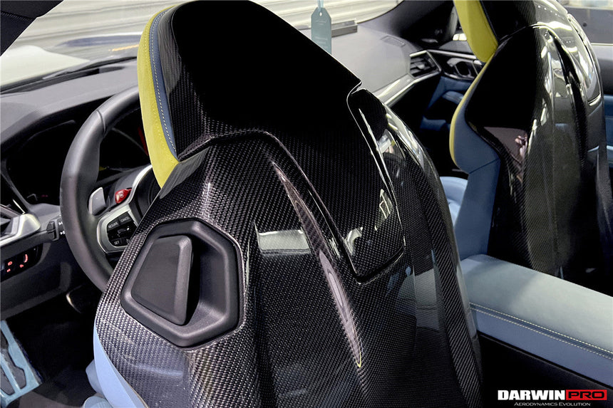 2021-UP BMW M4 G82/G83 Carbon Fiber Seat-Back Cover