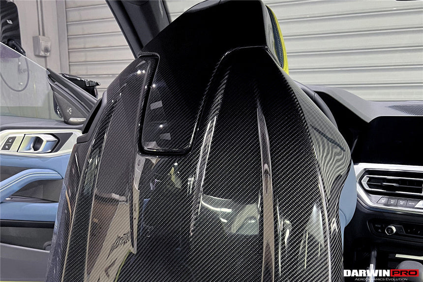2021-UP BMW M4 G82/G83 Carbon Fiber Seat-Back Cover