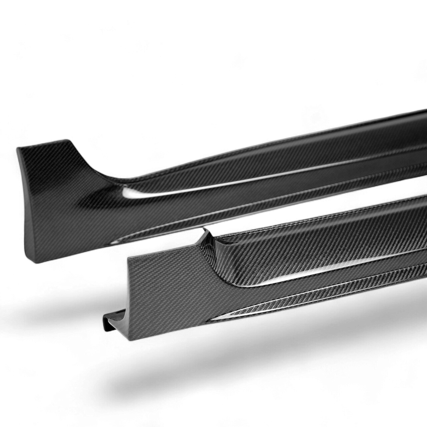 OE-style carbon fiber side skirts for 2015-2021 Subaru WRX/STi