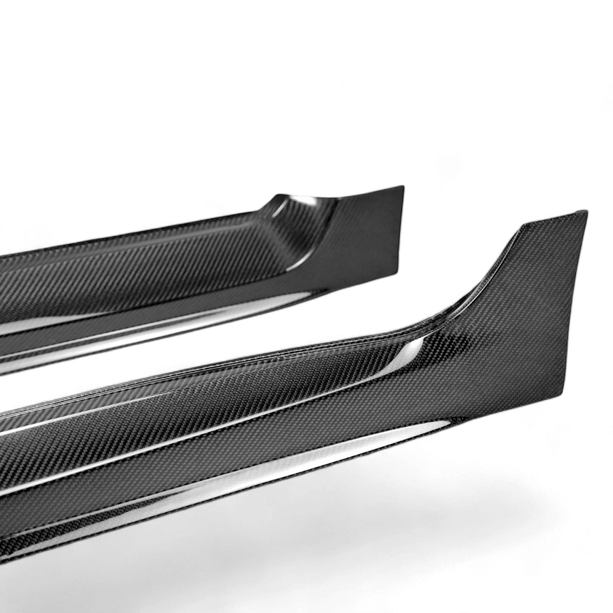 OE-style carbon fiber side skirts for 2015-2021 Subaru WRX/STi