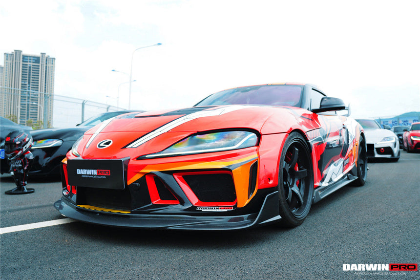 2019-UP Toyota GR Supra (J29/DB) A90 A91 BKSSII Style Partial Carbon Fiber Front Bumper