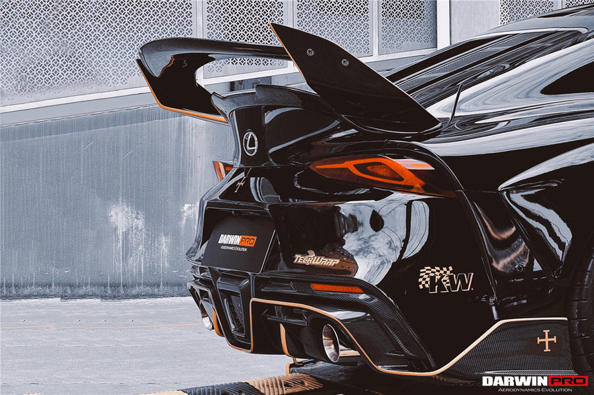 2019-UP Toyota GR Supra (J29/DB) A90 A91 BKSSII Style Carbon Fiber Wing