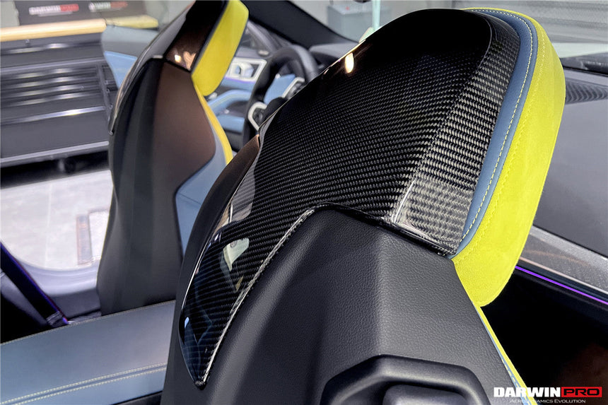2021-UP BMW M3 G80 M4 G82/G83 Carbon Fiber Up Seat-Back Cover