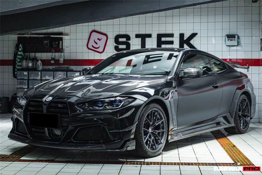 2021-UP BMW M4 G82/G83 BKSSII Style Front Bumper and Front Fender and Side Skirts