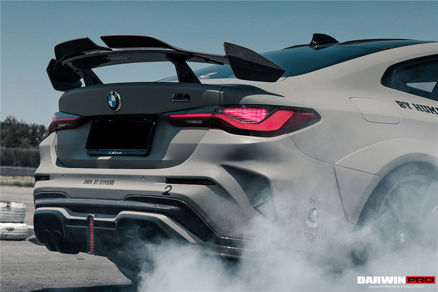 2021-UP BMW M4 G82/4 Series G22 BKSSII Style Carbon Fiber Trunk Spoiler