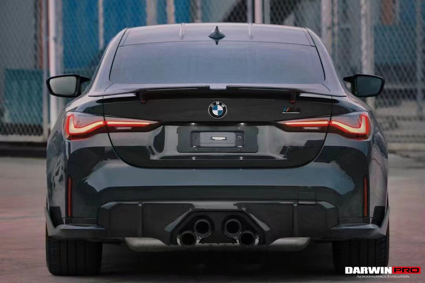 2021-UP BMW M4 G82/4 Series G22 BKSS Style Carbon Fiber Trunk Spoiler