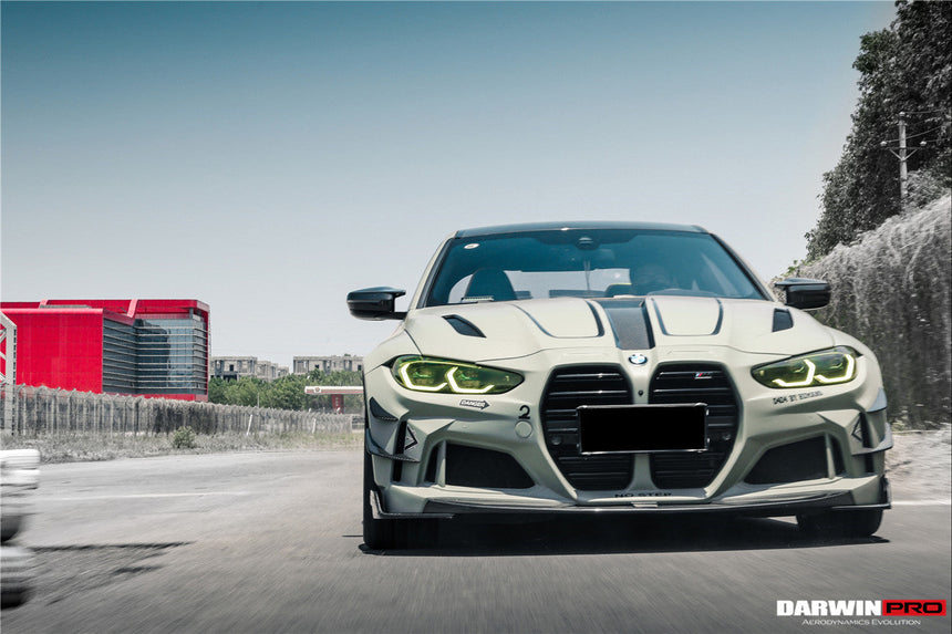 2021-UP BMW M4 G82/G83 BKSSII Style Front Bumper and Front Fender and Side Skirts