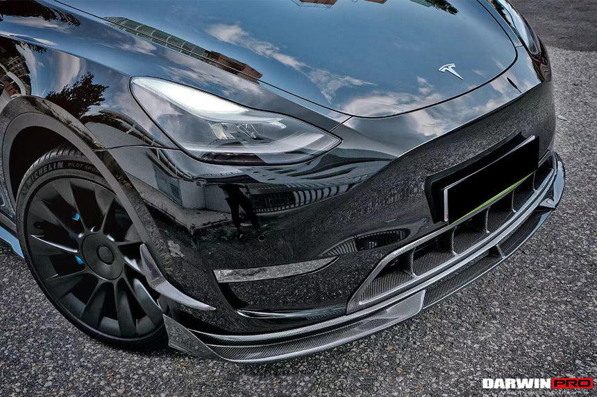 2020-2023 Tesla Model Y IMP Performance Carbon Fiber Front Bumper Grill