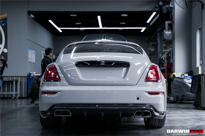 2016-2020 Rolls-Royce Wraith/Dawn BKSS Style Partial Carbon Fiber Rear Bumper