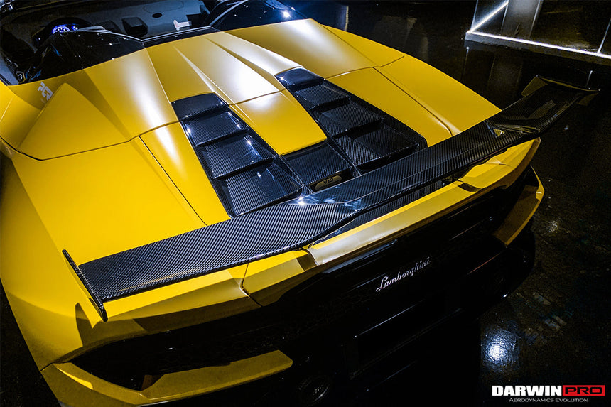 2019-2022 Lamborghini Huracan EVO OD Style Dry Carbon Trunk Spoiler
