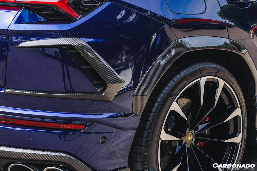2018-2022 Lamborghini URUS TC Style Dry Carbon Fiber Rear Bumper Vents