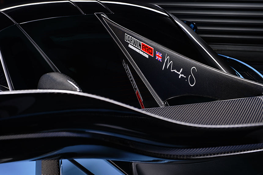 2017-2022 McLaren 720s Se²GTR Style Trunk Wing w/ Side Caps