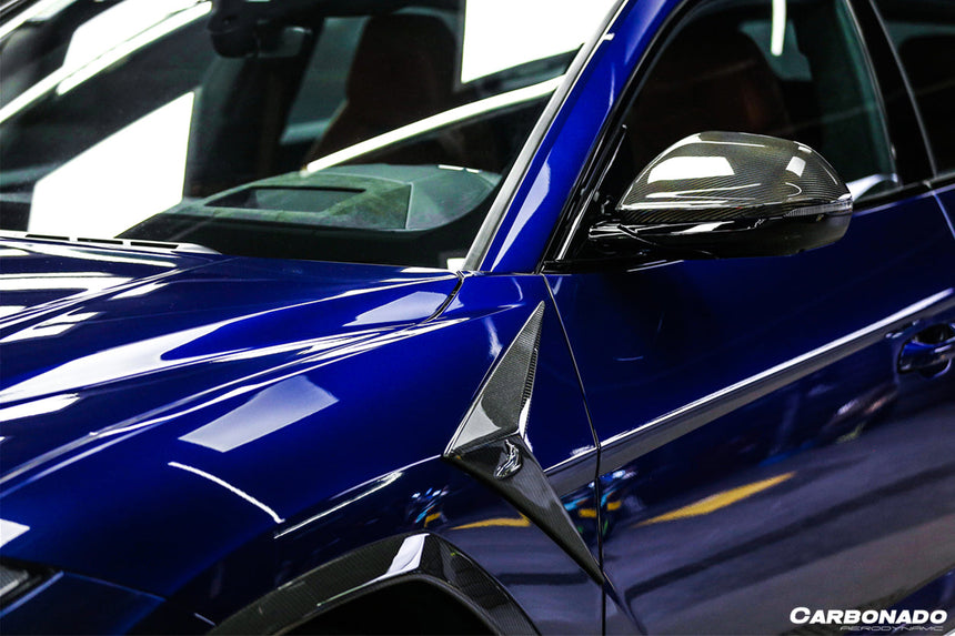 2018-2022 Lamborghini URUS TC Style Dry Carbon Fiber Mirror Housing
