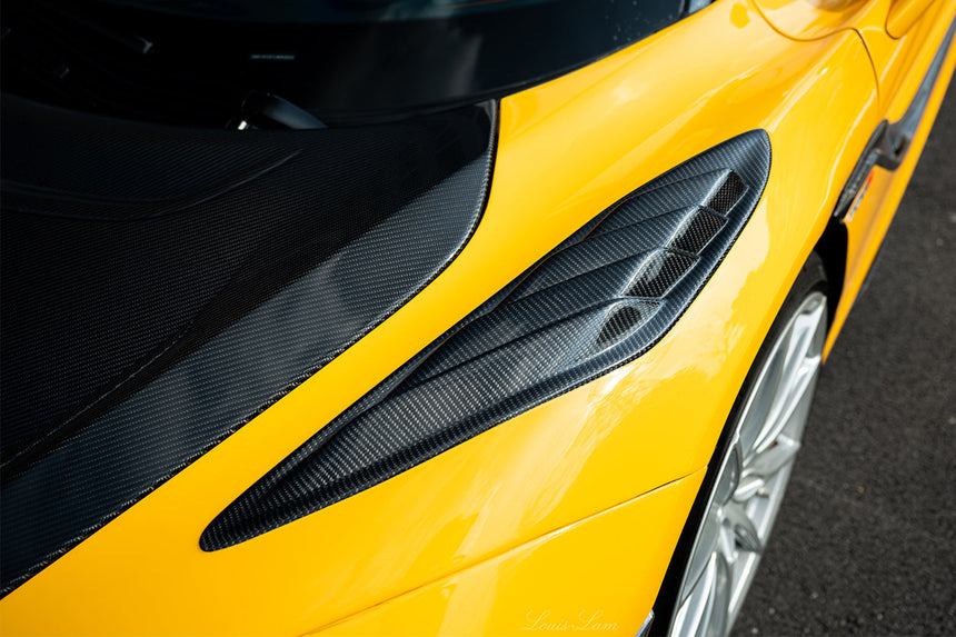2017-2021 McLaren 720s Spider Se²NWB Style Carbon Fiber Fender