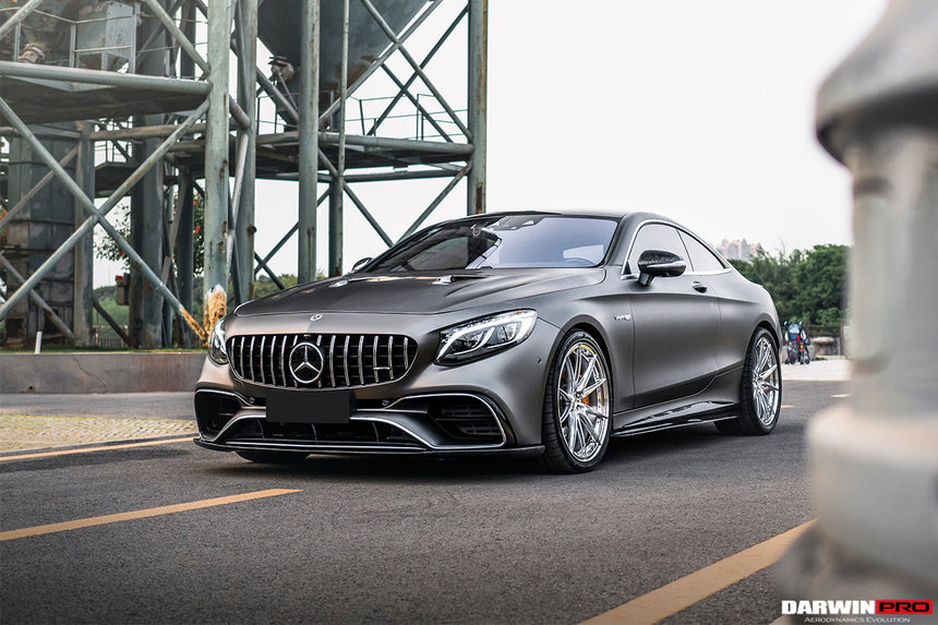 2018-2021 Mercedes Benz C217 S63/S65 AMG Coupe BKSS Style Carbon Fiber Front Lip