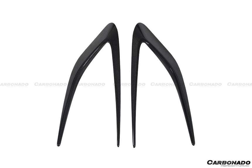2015-2020 Ferrari 488 GTB/Spyder MSY Style Carbon Fiber Side Air Intake Flaps