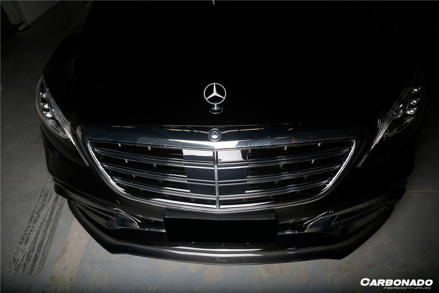 2017-2020 Mercedes Benz S63 W222 Sedan MSY Style Front Lip