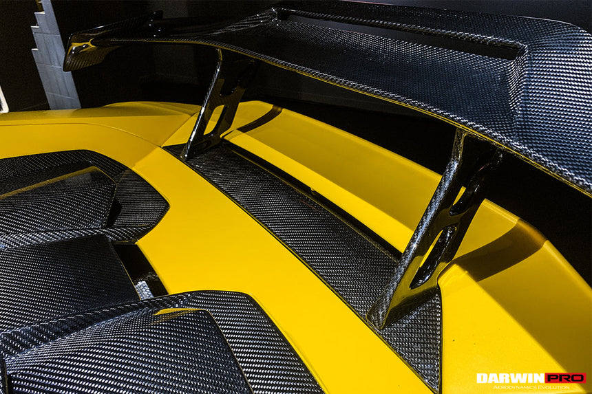 2019-2022 Lamborghini Huracan EVO OD Style Dry Carbon Trunk Spoiler