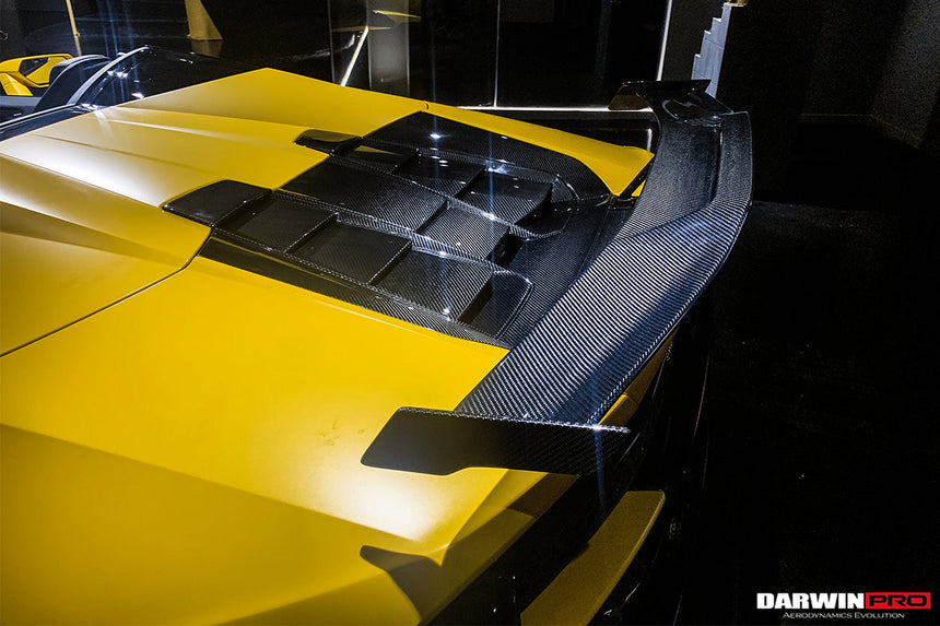 2019-2022 Lamborghini Huracan EVO Spyder OD Style Dry Carbon Engine Trunk