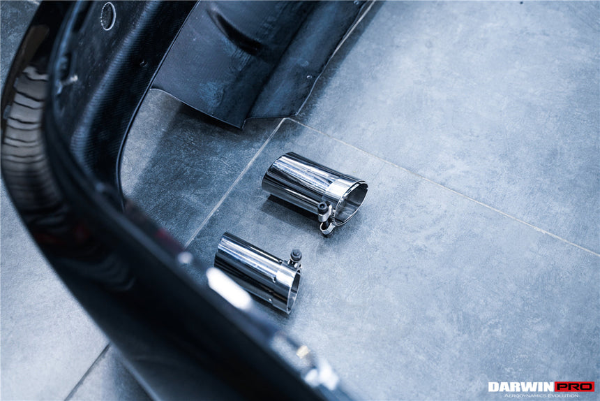 2016-2020 Rolls-Royce Wraith/Dawn BKSS Style Partial Carbon Fiber Rear Bumper