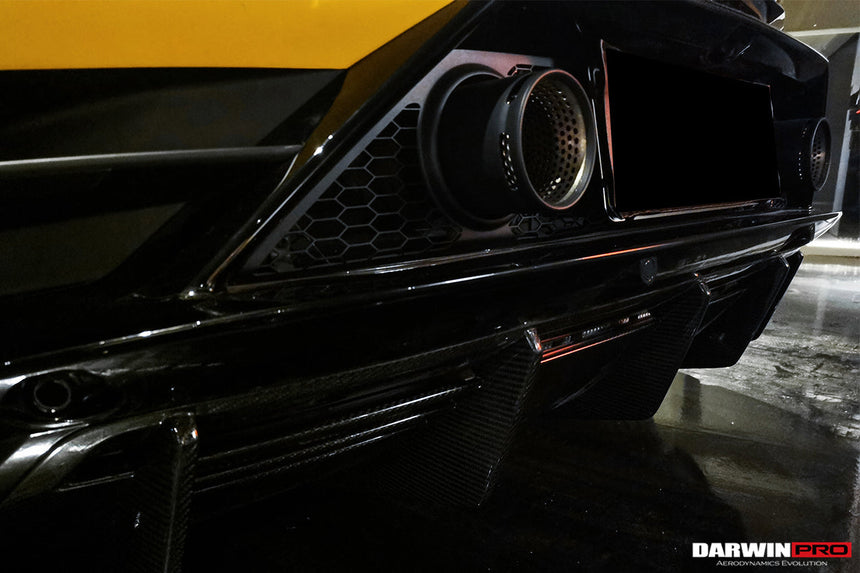 2019-2022 Lamborghini Huracan EVO OD Style Dry Carbon Rear Diffuser