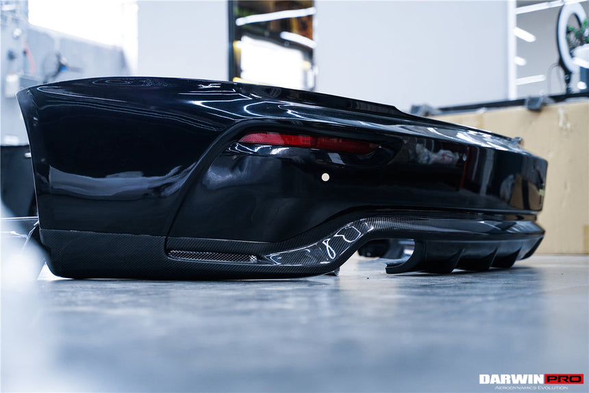 2016-2020 Rolls-Royce Wraith/Dawn BKSS Style Partial Carbon Fiber Rear Bumper