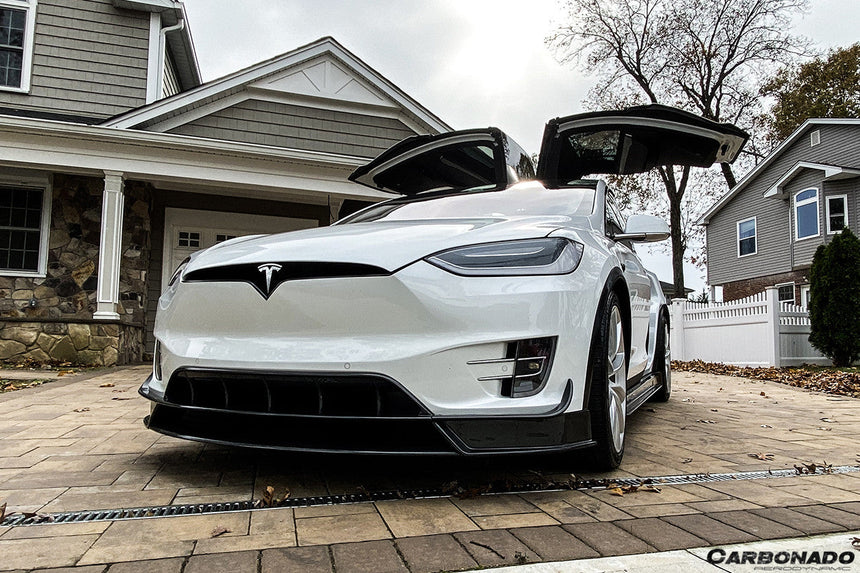 2016-2021 Tesla X SUV RZS Style Carbon Fiber Full Kit