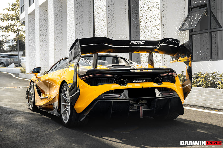 2017-2021 McLaren 720s Se²NWBII Style Carbon Fiber Rear Diffuser