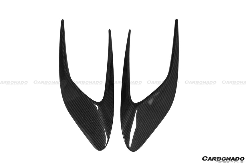 2015-2020 Ferrari 488 GTB/Spyder MSY Style Carbon Fiber Side Air Intake Flaps