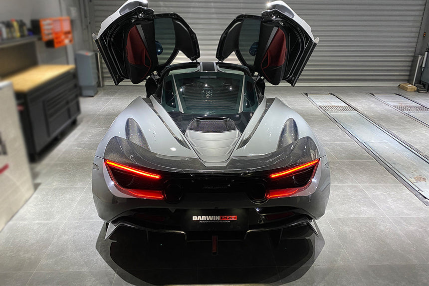 2017-2021 McLaren 720s Se²NWB Style Carbon Fiber Trunk Spoiler