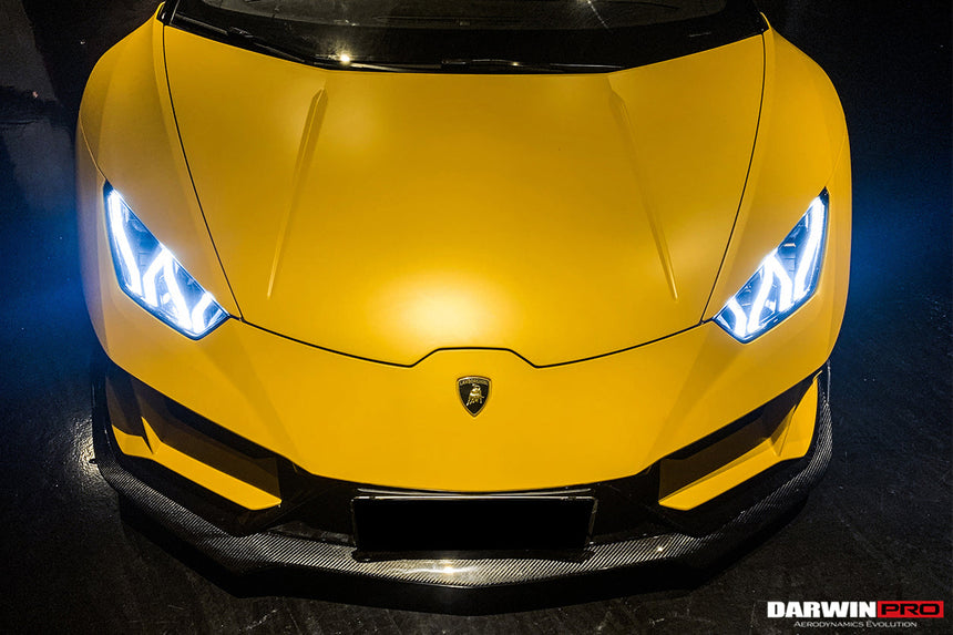 2019-2022 Lamborghini Huracan EVO 4WD OD Style Dry Carbon Front Lip