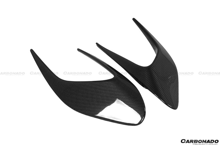 2015-2020 Ferrari 488 GTB/Spyder MSY Style Carbon Fiber Side Air Intake Flaps