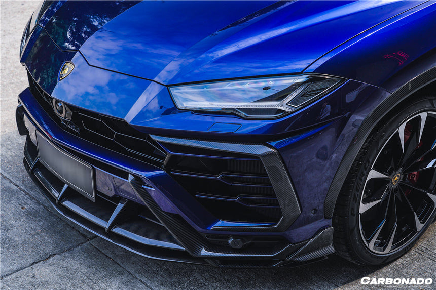 2018-2022 Lamborghini URUS TC Style Dry Carbon Fiber UP-Front Lip