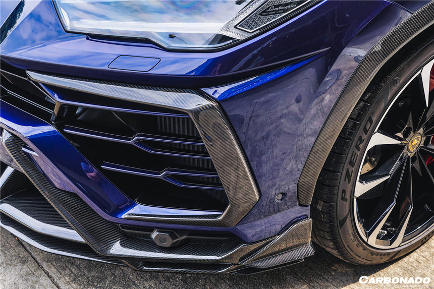 2018-2022 Lamborghini URUS TC Style Dry Carbon Fiber Front Bumper Vents