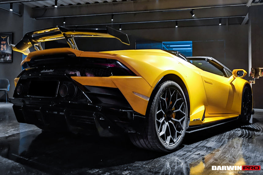 2019-2022 Lamborghini Huracan EVO OD Style Dry Carbon Side Skirts