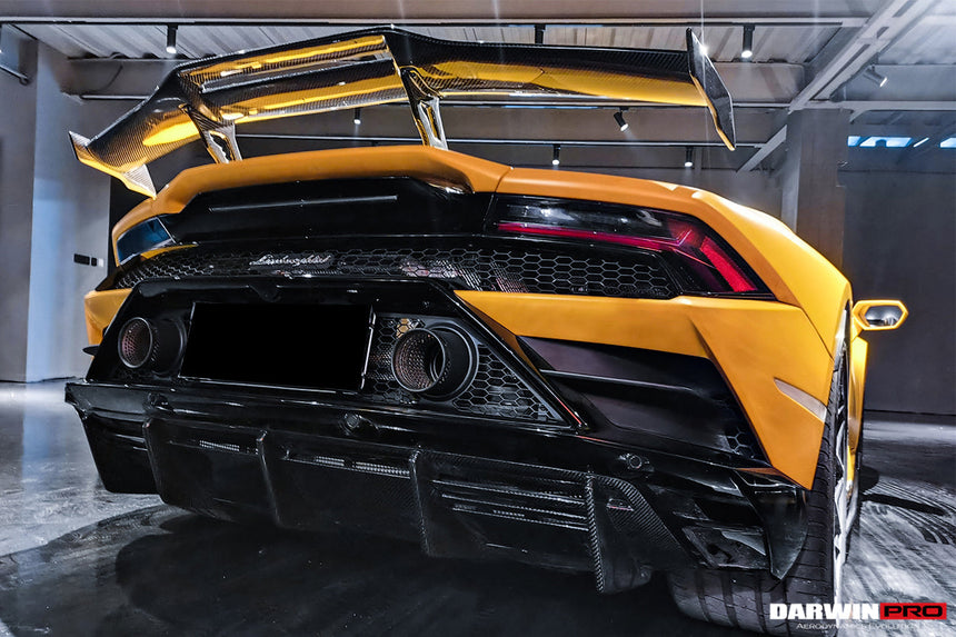 2019-2022 Lamborghini Huracan EVO OD Style Dry Carbon Rear Diffuser