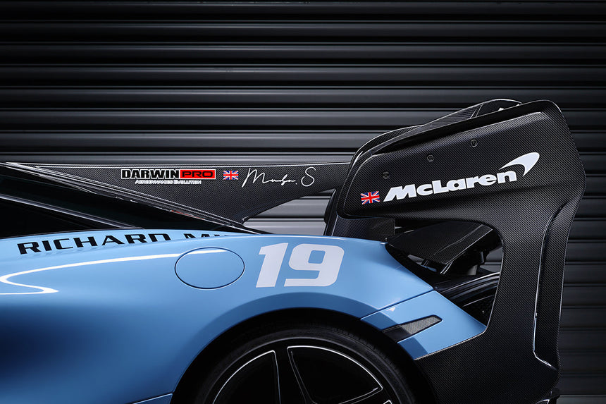 2017-2022 McLaren 720s Se²GTR Style Trunk Wing w/ Side Caps