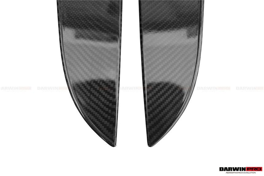 2015-2021 Mercedes Benz W205 C63/S AMG Sedan Carbon Fiber Interior Door Panel Trim Cover Strip