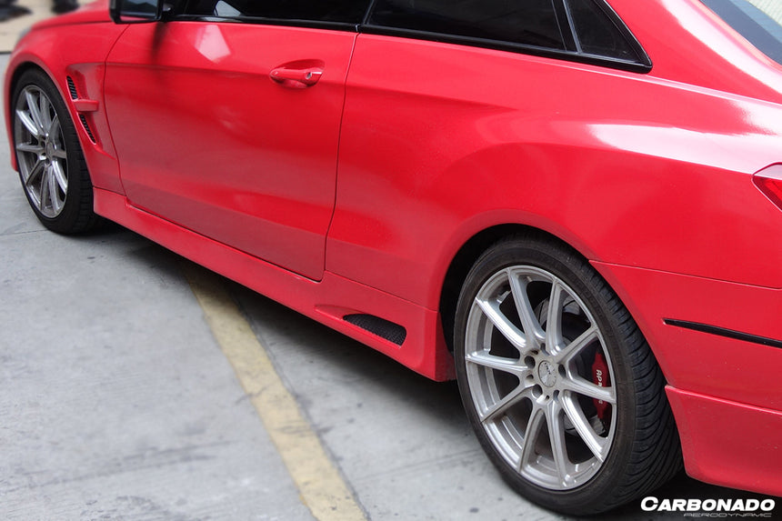 2010-2013 Mercedes Benz E Class W207 Coupe LS Style Side Skirts